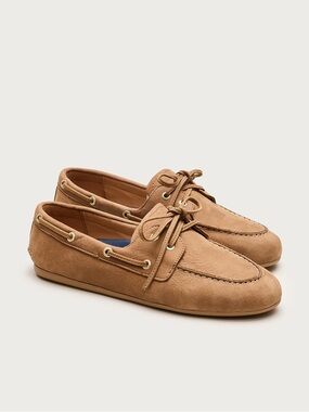 Sperry slim boat shoes in suede Peanut Tan Size 7